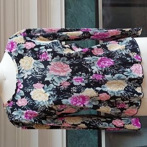 J.T.B. Petite Floral Dress Shirt